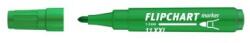 ICO Marker flipchart, 1-3 mm, vârf conic, ICO "Artip 11 XXL", verde