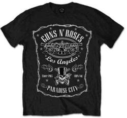 Guns N' Roses Paradise City Label Black XL Ing (GNRTS07MB04)