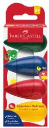 Faber-Castell Creioane cerate, set, FABER-CASTELL, 4 culori diferite, 4 buc