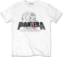 Pantera Snake Logo White XL Ing (PANTS27MW04)