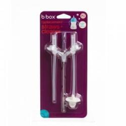 b.box Set of 2 spare straw and toothbrush for new B. Box water bottle