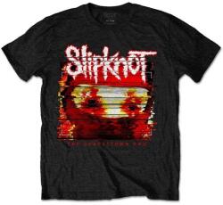 Slipknot Chapeltown Rag Glitch (Back Print) Black XL Ing (SKTS77MB04)
