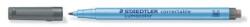 STAEDTLER Marker nepermanent, OHP, 1 mm, STAEDTLER "Lumocolor® 305 M", negru