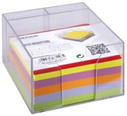 OFFICE products Organizator de birou pentru produse de birou cu blocuri de culoare, plastic, transparent