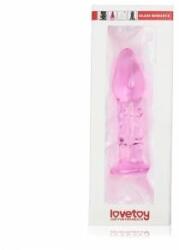 Boss of Toys Pink glass anal plug stylish with bracts - mallbg - 20,91 лв