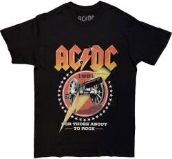 AC/DC For Those About To Rock 81 Black L Ing (ACDCTS75MB03)