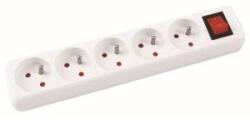 Office Products Anti-Surge Power Strip 5 Sockets 5 m White (13115541-14)