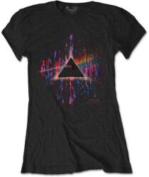 Pink Floyd Dark Side of the Moon Pink Splatter Black S Női Ing (GDAPFTS02LB01)