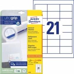 Avery Zweckform Quick Peel Labels 64x36 (6170)