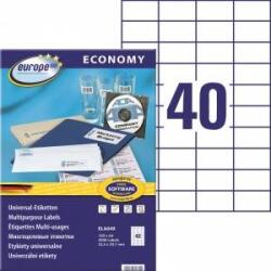 Avery Zweckform Labels Europe100 A4 52.5x29.7mm white (100)