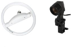 iShoot Kit lumina lampa circulara 22W si suport stativ