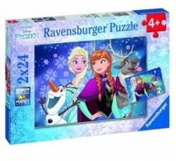 Ravensburger Puzzle 2x24 Frozen. Friends