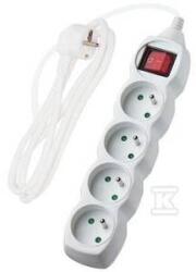 DPMSolid Front loosener 3m 4xGN (2P+Z) switch