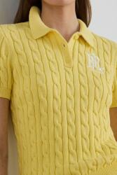 Ralph Lauren пуловер с къси ръкави дамски от памук (200932224) - answear - 197,52 лв