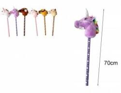 Gazelo Horse head on stick with sound 10126 mix price for 1 pc