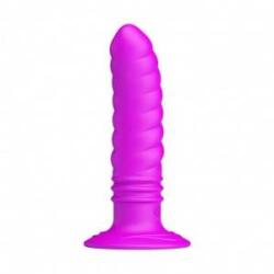  Butt plug with vibrations suction cup 10 modes 12cm