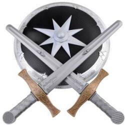 Jokomisiada Swords + protective shield set for the knight ZA3937