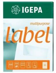 Igepa Group Mondi A4 IGEPA LABELS 210 X 148 MM WHITE (100)