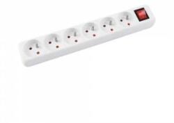 Office Products Power Strip Office Products Anti-Surge 6 Sockets 1.5 m White (13116141-14)
