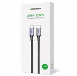 Ugreen US316 70428 USB-C - USB-C PD QC FCP Kabel 100W 5A 480Mb/s 1, 5m - Grau