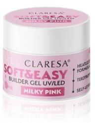 Claresa building gel Soft&Easy gel milk white 45g