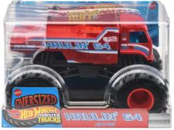 Mattel Hot Wheels, Monster Trucks, Haulin' 64, masina, scara 1: 24, JJB05