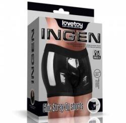 Boss of Toys Chic Strap-On shorts (32 - 35 inch waist) Black