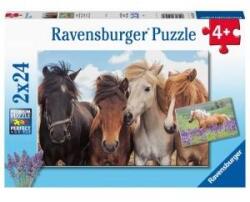 Ravensburger Puzzle 2x24el Horses 051489 RAVENSBURGER p8