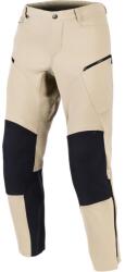 Alpinestars Pantaloni de motocicletă Alpinestars Stella Explore AST pentru femei, maro deschis-negru (AIM111-185)