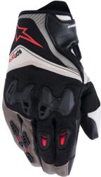 Alpinestars Mănuși de motocicletă Alpinestars SP-R PRO gri deschis-maro-portocaliu (AIM120-890)