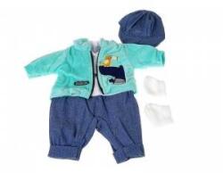 Mádara Doll clothes 45cm blue-white 565401 Adar