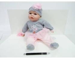 Mádara *BOBAS DOLL, 40 cm, bell, spioch with frill, rose