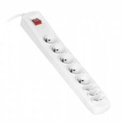 Activejet Exclusive anti-surge power strip 8 sockets 3 m gray