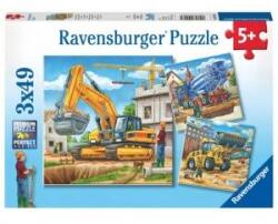 Ravensburger Puzzle 3x49el Large construction machinery 092260 RAVENSBURGER p8