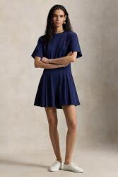 Ralph Lauren rochie evazată din bumbac JERSY-KNT-DRESSES PPY2-SUD1IW_59X (211A96342004)