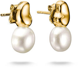 Thomas Sabo Natural Beauty aranyozott fülbevaló édesvízi gyönggyel (H2320-430-14)