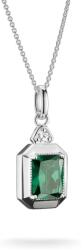 Thomas Sabo Elyndra zöld nyolcszög ezüst nyaklánc (KE2366-166-6-L45V)