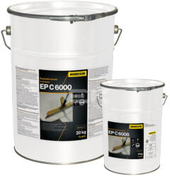 Murexin Ep C 6000 Epoxi Vékonybevonat Ral 7001 Ezüstszürke, 24 kg A+B Komponens