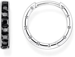 Thomas Sabo fekete köves karika fülbevaló - CR668-643-11 (CR668-643-11)