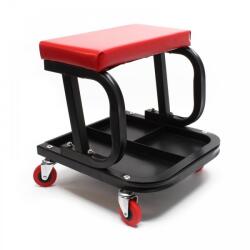 AVLift Műhelyszék gurulós ülőke szerszámtartóval 37, 5x36x38, 5 cm 150 kg teherbírással