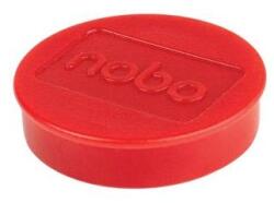 Nobo Mágnes, erős, 38 mm, 10 db, NOBO, piros, 10 db