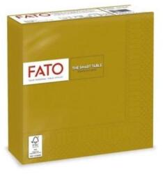 FATO Szalvéták, 1/4 hajtogatású, 33x33 cm, FATO "Smart Table", arany, 50 db