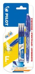 Pilot Roller, 0, 25 mm, radírozható, PILOT "Frixion Ball", kék + utántöltő, 2 db