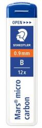 STAEDTLER Grafitfilc, B, 0, 9 mm, STAEDTLER "Mars Micro Carbon 250", 12 db