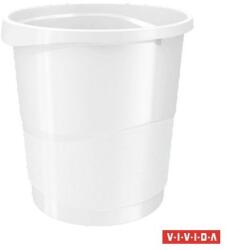 Esselte Szemeteskuka, 14 l, ESSELTE "Europost", Vivida fehér