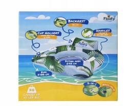  Felfújható Úszószék Floaty Háttámla Fogantyúk 100cm-től 105kg-ig Y48 (Dmuchany Fotel do Pływania)