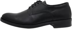  Pantofi barbati, BND-121-S-Negru, elegant, piele naturala, cu toc, negru (Marime: 42)