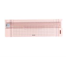Deli Vágógép görgős, A/4 DELI 5 lap, pink