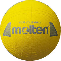 Molten Minge Volei Softball Molten S2Y1250-Y , Cauciuc, Galbena, 160 g, O 210 mm (S2Y1250-Y)