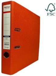 Optima Biblioraft A4 plastifiat interior-exterior, 5 cm, portocaliu, OPTIMA (OP-50055006)